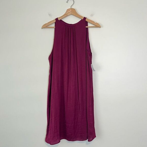 Old Navy High Neck Swing Mini Dress NEW Size Medium - Picture 3 of 10